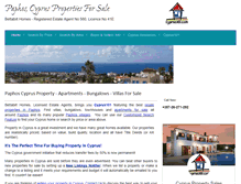 Tablet Screenshot of cyprus101.com
